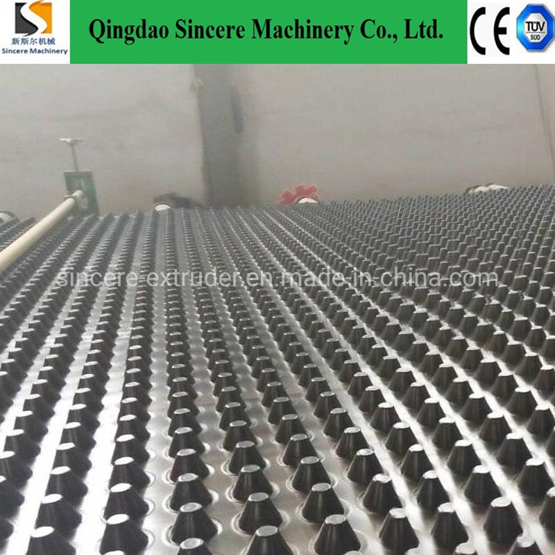 HDPE Drainage Board Extrusion Manufacturing Equipment Width 2m 4m