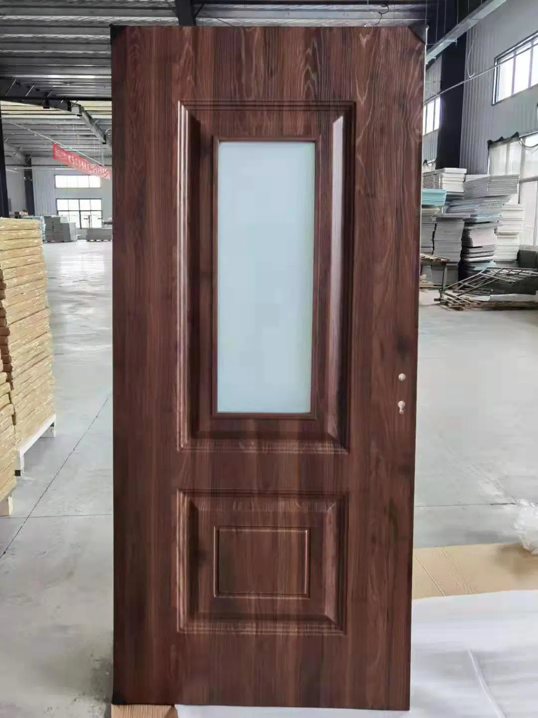 Shengyifa Waterproof WPC Toilet Interior Bathroom PVC Door Skin in Pakistan