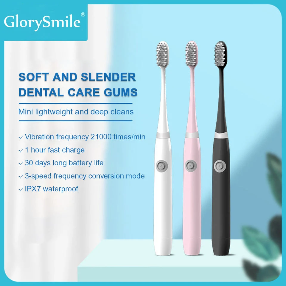 New Product Travel Use Electric Toothbrush USB Connected Cheap 3 Modes Sonic Toothbrush