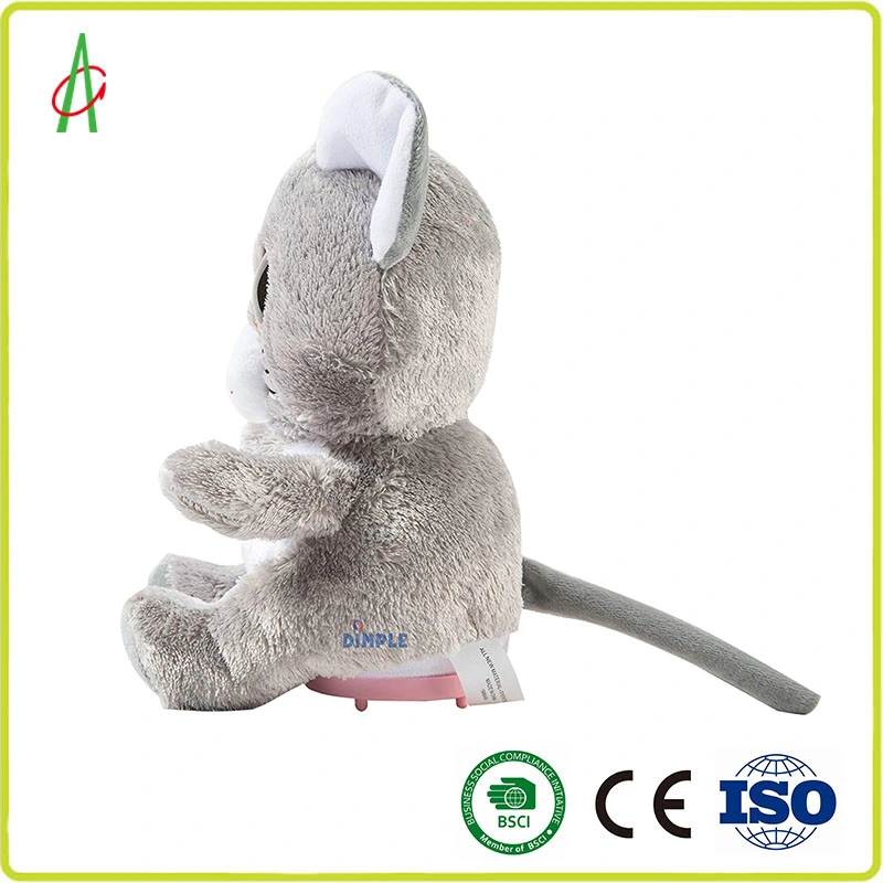 CE 8&prime; &prime; Wireless Speaker Non Toxic Musical Mouse Stuffed Animal Plush Toy