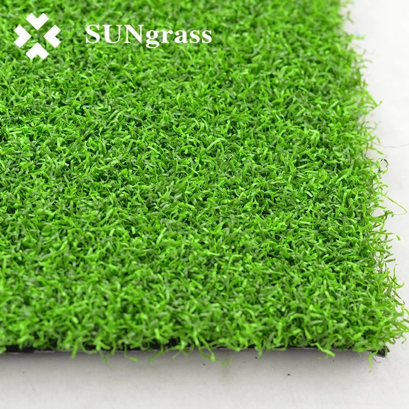 Mixed Color 18mm 25 Stitches Synthetic/Artificial Sports/Golf Grass for Gym Golf Equipment