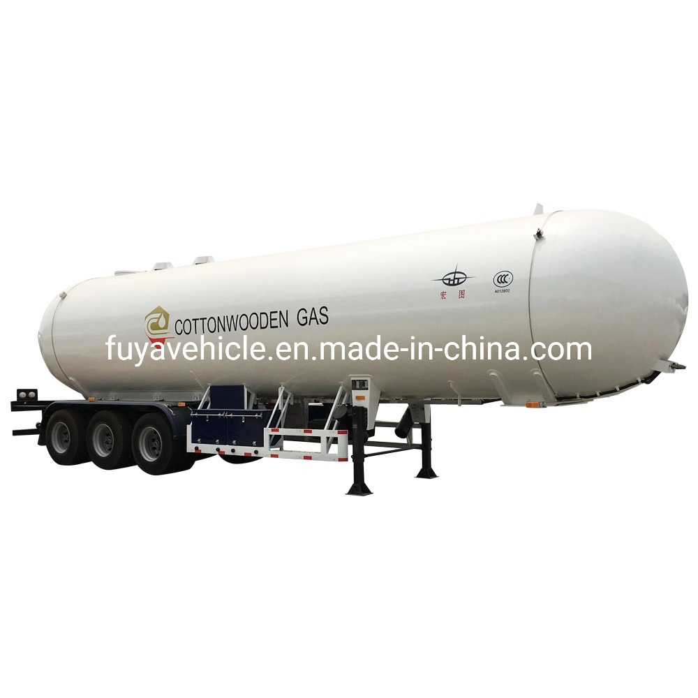 Dpr Standard 3 Axle 15000 Gallons 60m3 30 Tons 60000 Litres LPG Tank Delivery Trailer