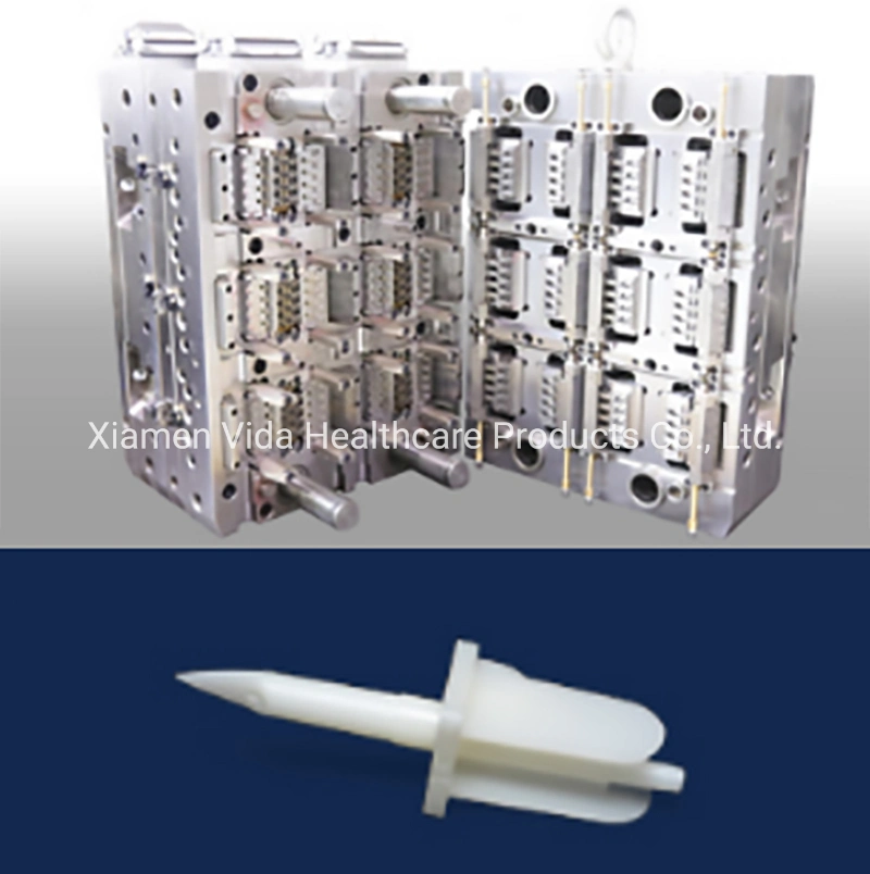 Medical Use High Precision Plastic Cap Mould Injection Moulding for Surgical Instrument IV Cannula Plastic Mould for Medical Parts Auto Parts Mould