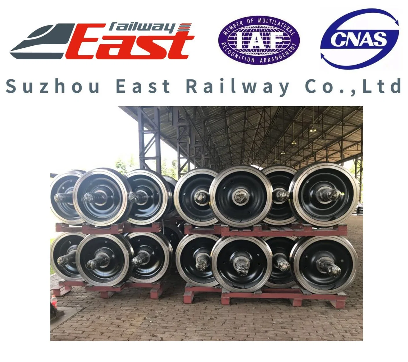 Wheel Set for Freight Wagon