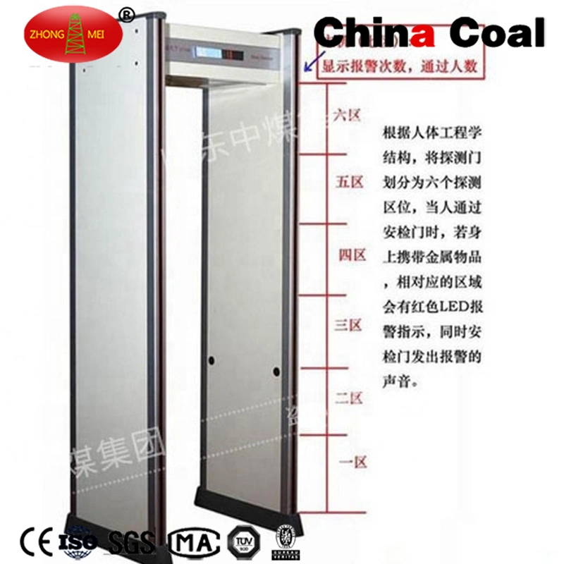 Public Used Pass Through Body Temperature Detection Security Door