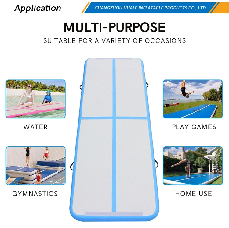 China Manufacturer High quality/High cost performance  Cheap Inflatable Gymnastic Floor Mats Yoga Air Track