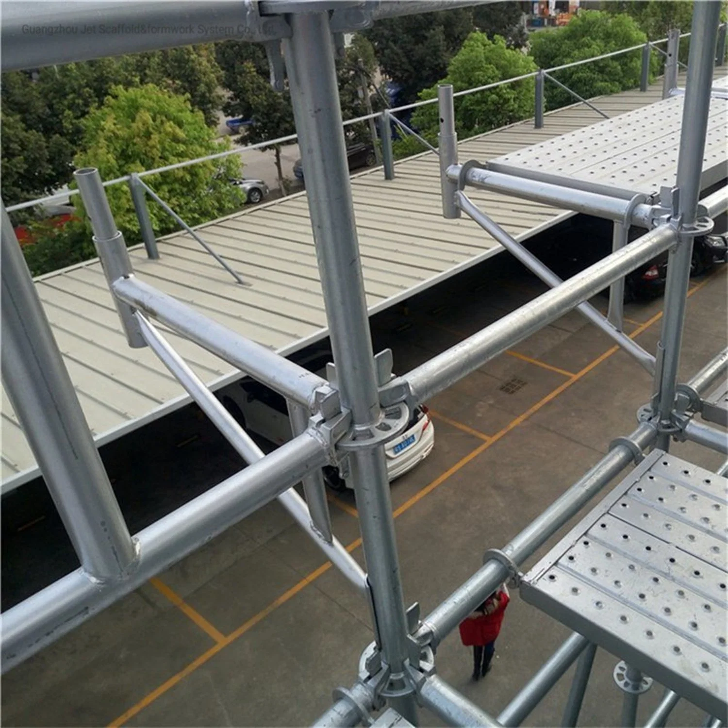 Hot DIP Galvanized Welding Steel Metal Frame Scaffold Scaffolding System