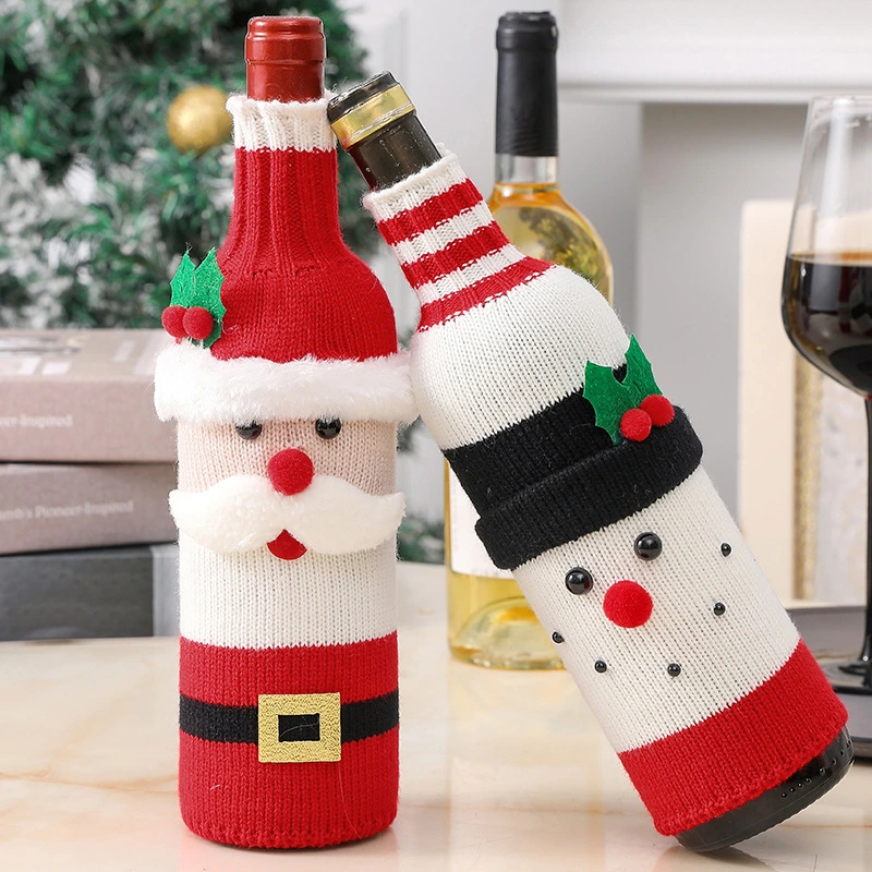 Knitted Wine Bottle Set Champagne Bottle Set