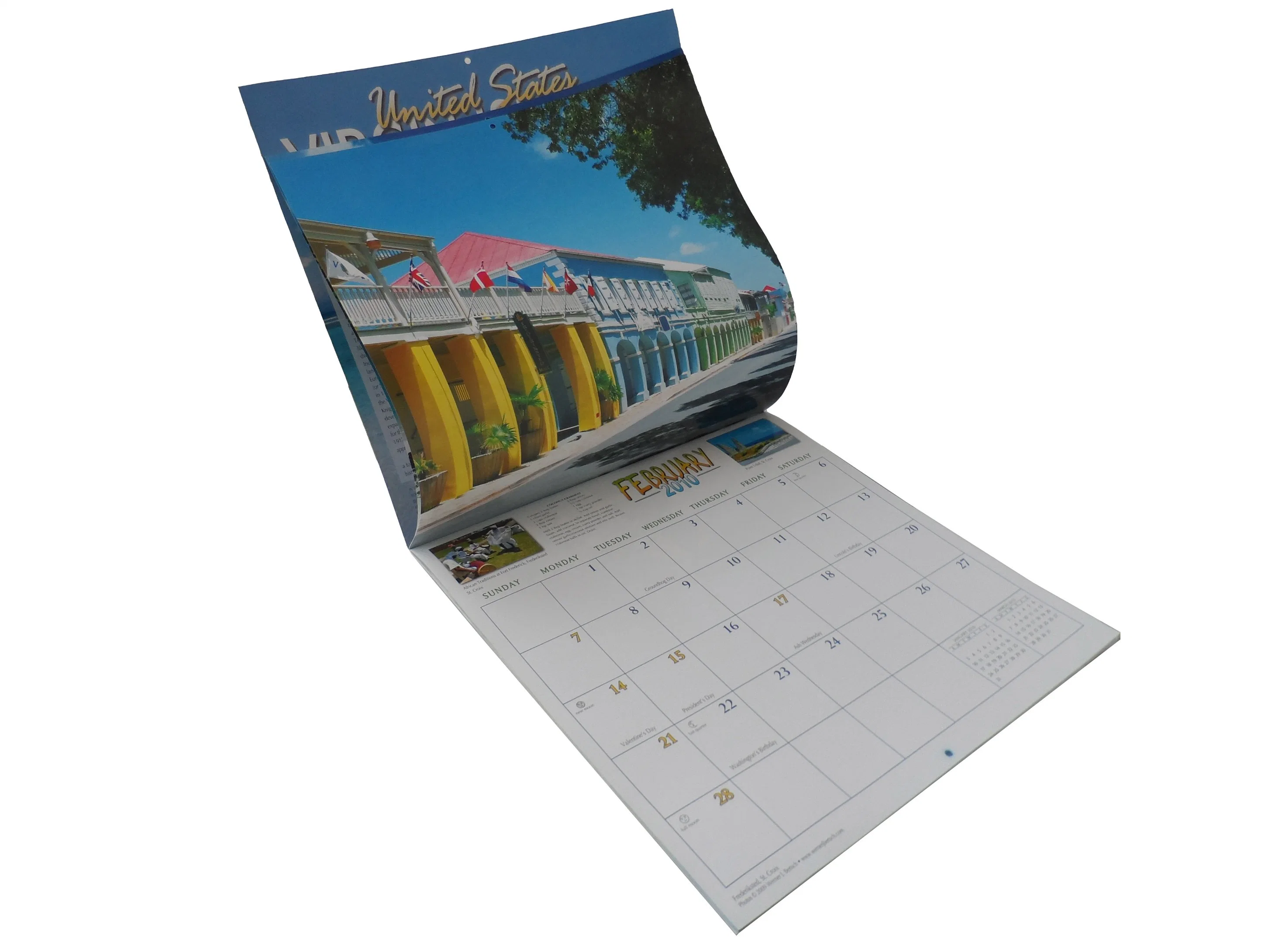 Benutzerdefinierte Größe Wandkalender Planer für Haus und Ofiice Dekoration 365 Tage Kalenderdruck