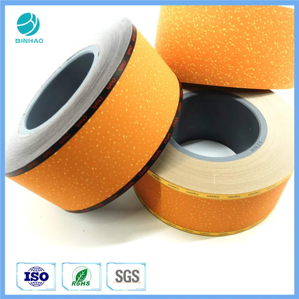 62mm Cigarette Making Yellow Cork Paper Customize