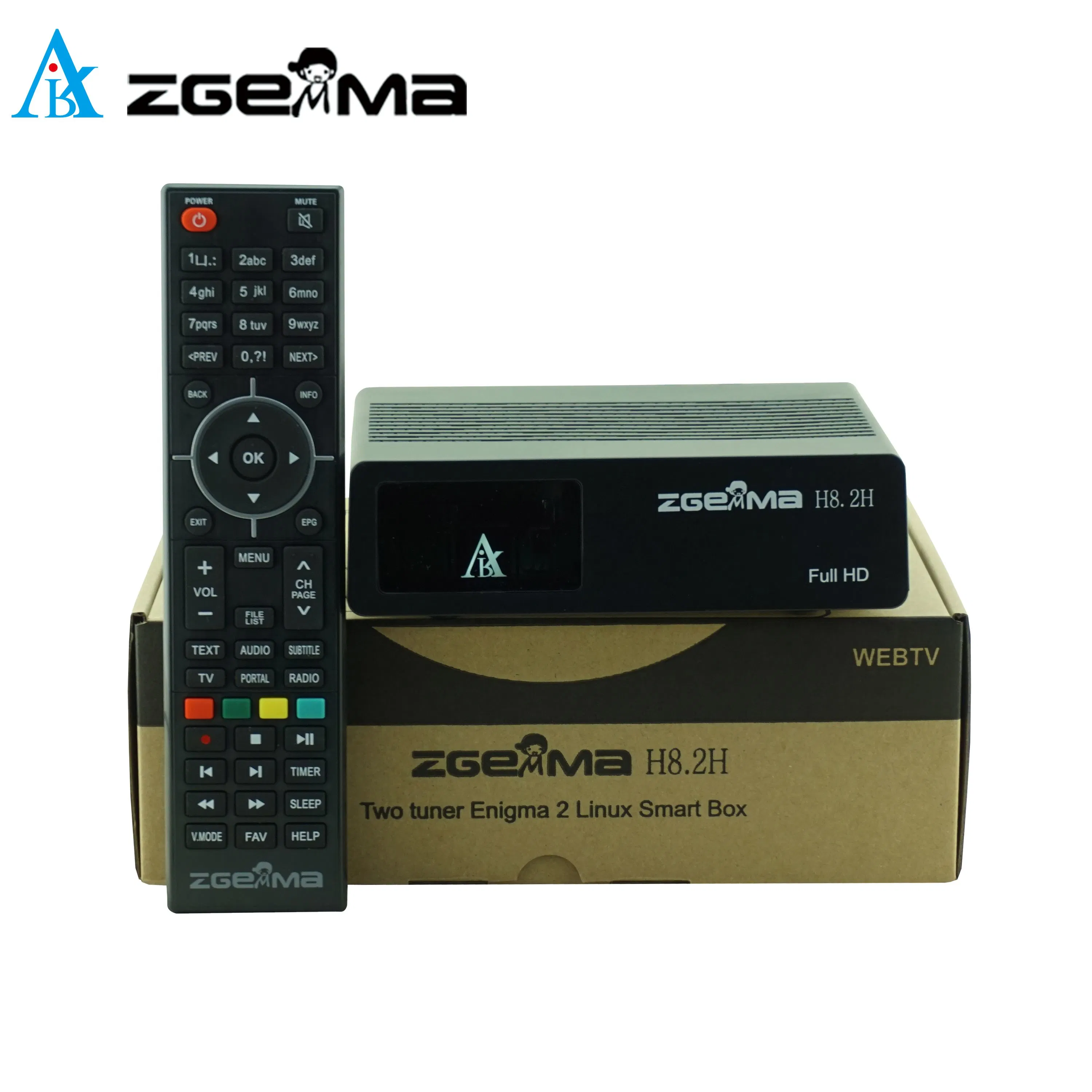 Actualize a sua experiência de TV - Receptor de TV por satélite DVB-S2X mais DVB-T2/C Zgemma H8.2h