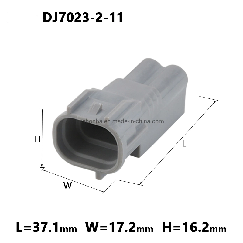 DJ7023-2-11/21 é adequado para o Radar de marcha-Plug 2p luz de nevoeiro aluguer de veículo o conector do fio para mostrar a largura do Bujão de luz