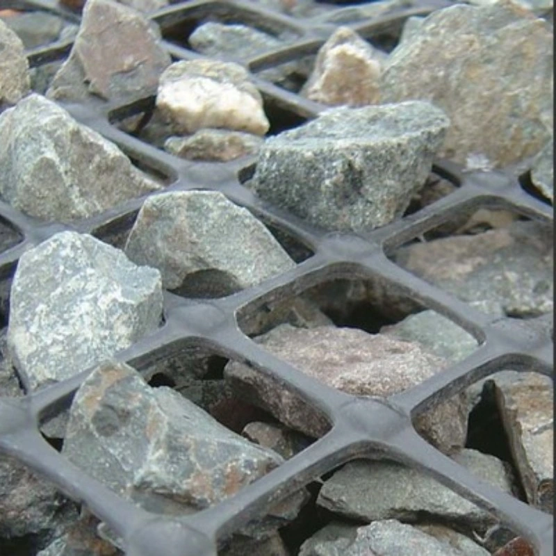 Manufacturer Supply Plastic PP Biaxial Plastic Material Geogrid