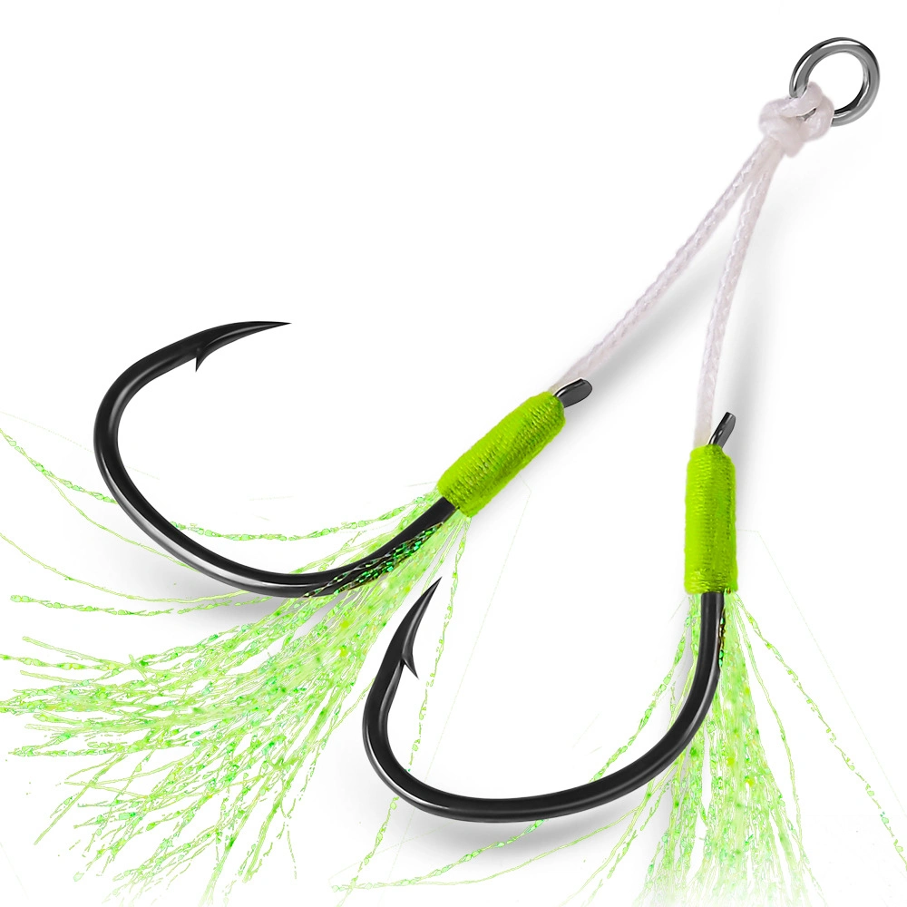 Luminous Slow Jigging Assist Hooks Double Hooks