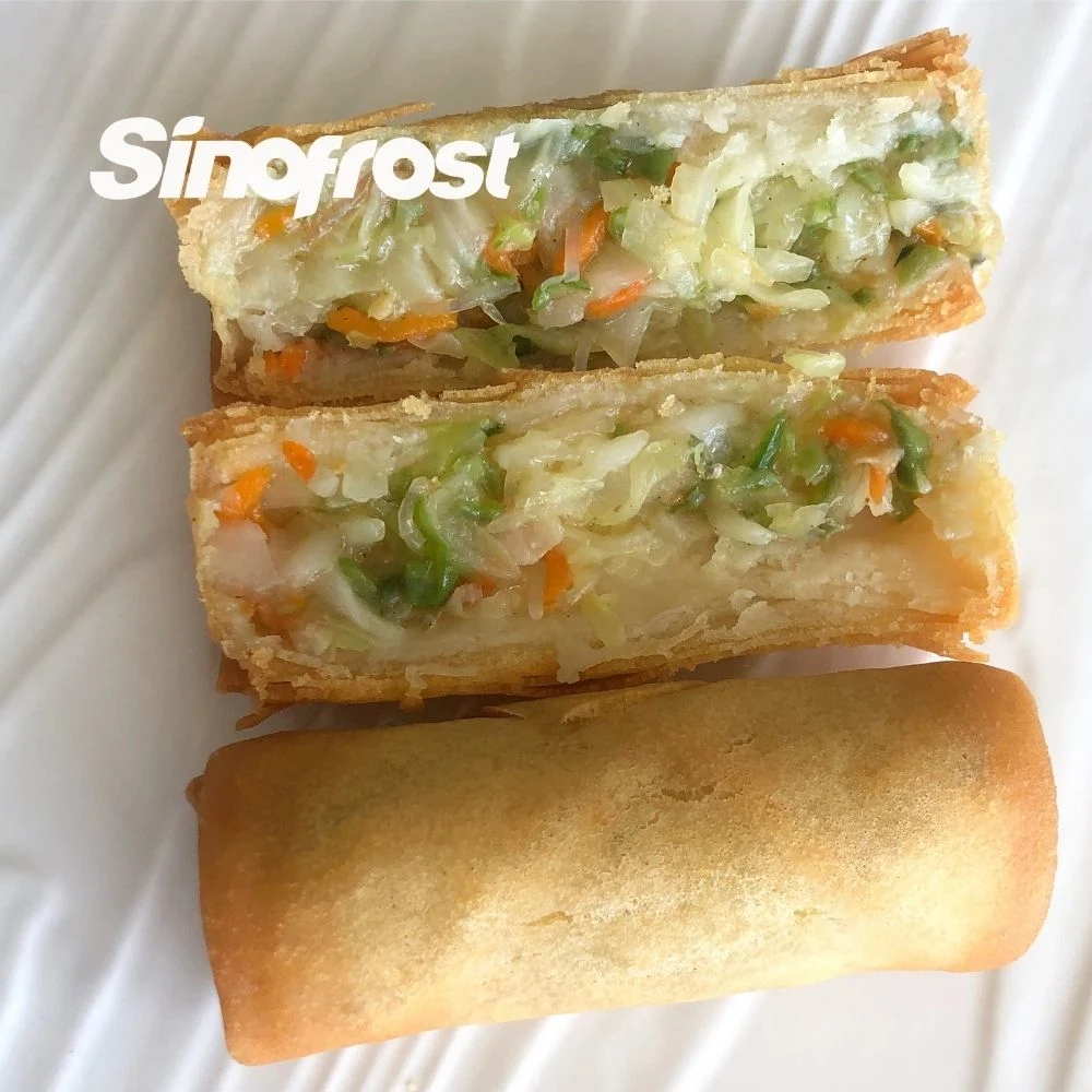 Dimsum surgelé, Snack surgelé, Rouleau de printemps aux légumes surgelé, Aliments de fête, Rouleau de printemps aux légumes pré-frit, Dimsum, Samosa aux légumes, Rouleau de printemps aux légumes.