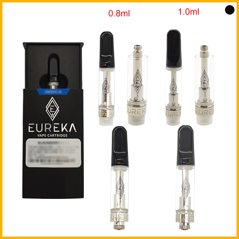 Eureka Cartridges Ceramic Coil 0.8ml/1.0ml No Leakage Atomizer with Child Proof Packaging