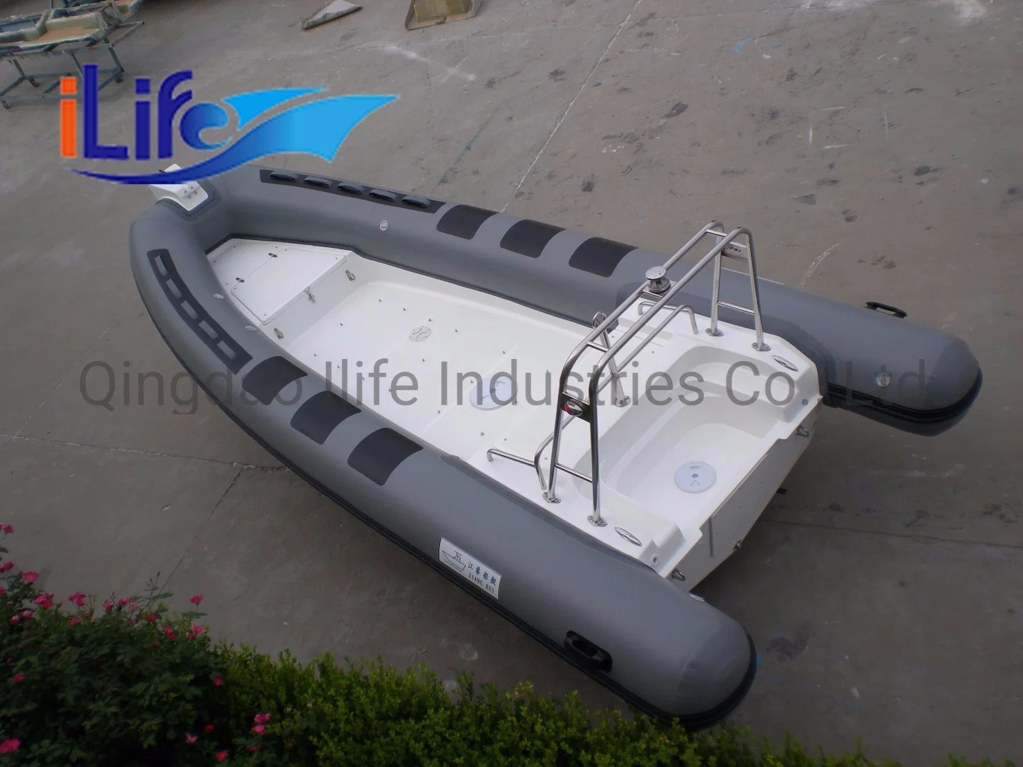 Los equipos marinos Ilife casco rígido chino Embarcación inflable barco pesquero costilla 540b para la venta