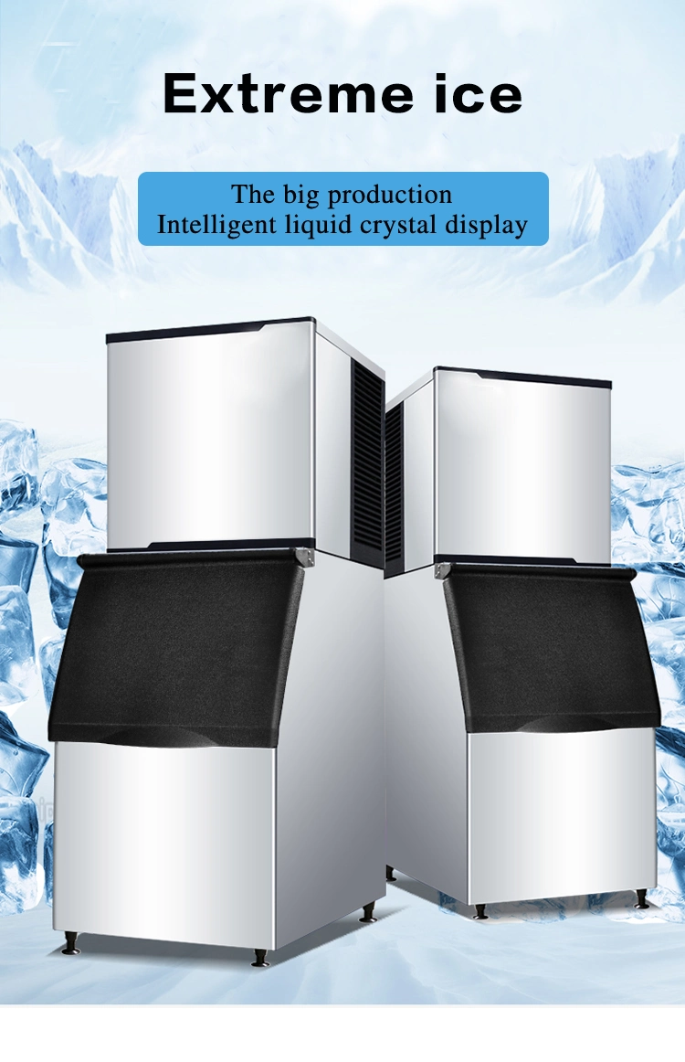 New Fashion Ice Cube Machine Making Machine Commercial Ice Cube Maker Bucket
