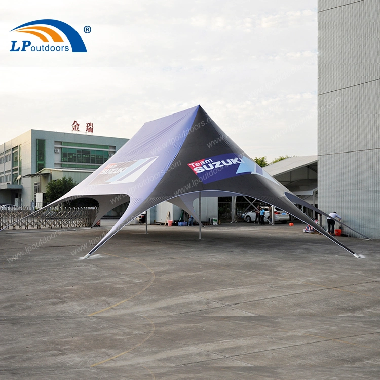 16X21m Large Aluminum Double Poles Star Shade Tent for Outdoor Events