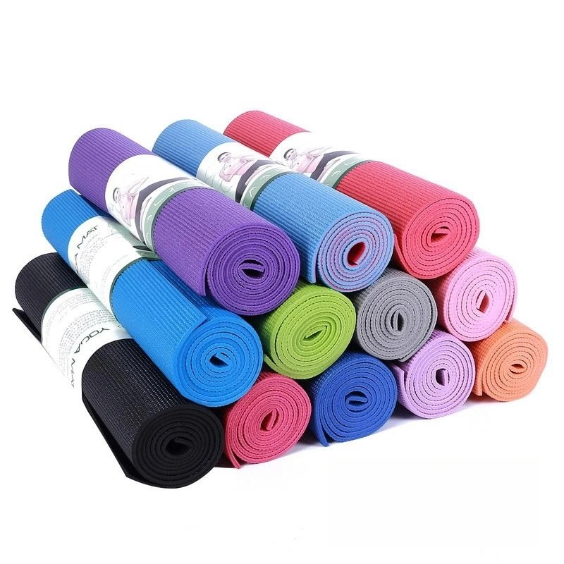 PVC Accueil Fitness-de-chaussée de l'exercice Exercice antidérapant des tapis de yoga Pilates