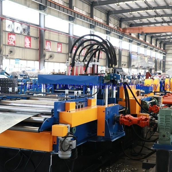 Automatic Change Size Roof Purlin Machine CZ Purlin Roll Forming Machine