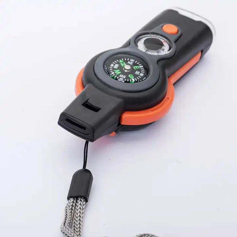 7 in 1 Multi-Function Xinzhongcheng Whistle Lifesaving Outdoor Survival Emergency Outdoor Tool Survival Whistle