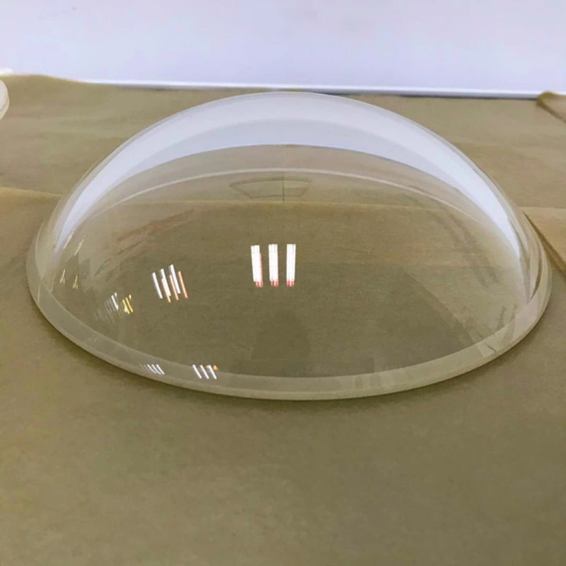 Big Size 400mm Dome Lens H-K9l Glass Ar Coating 400-700nm