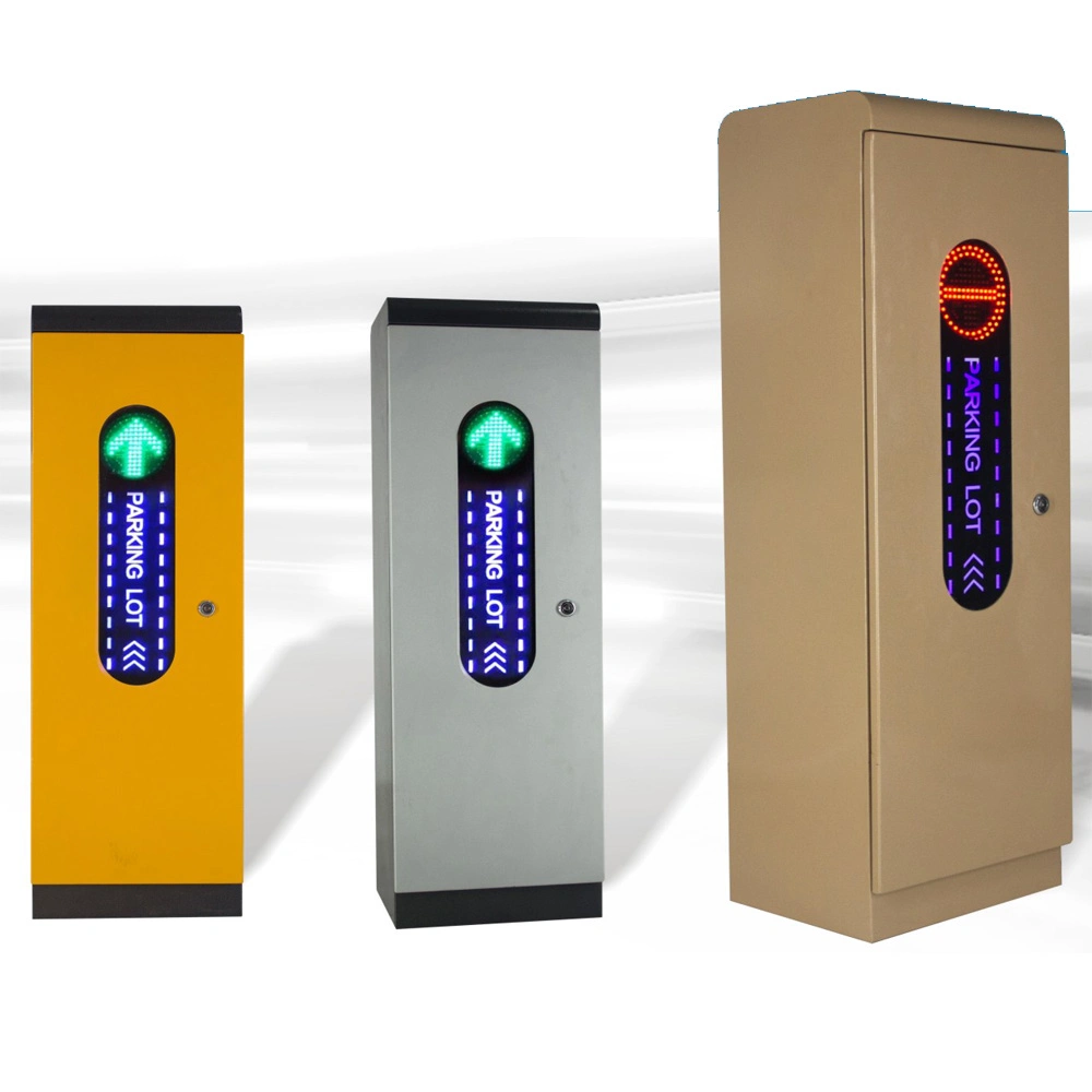 High Security Automatic Gate LED Traffic Light AC Motor Boom Barrier for Blocking Car and People