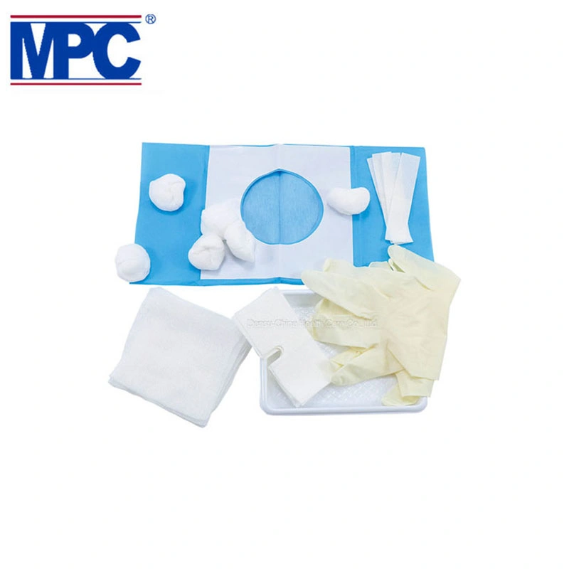 Kit de pansements jetables pour plaies procédure médicale Kit de soins pour plaies perfusion Pack