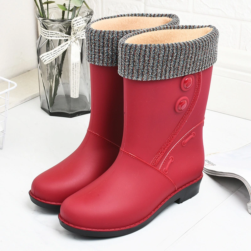 High quality/High cost performance  Non Slip Snow Boots PVC Rubber Shoes