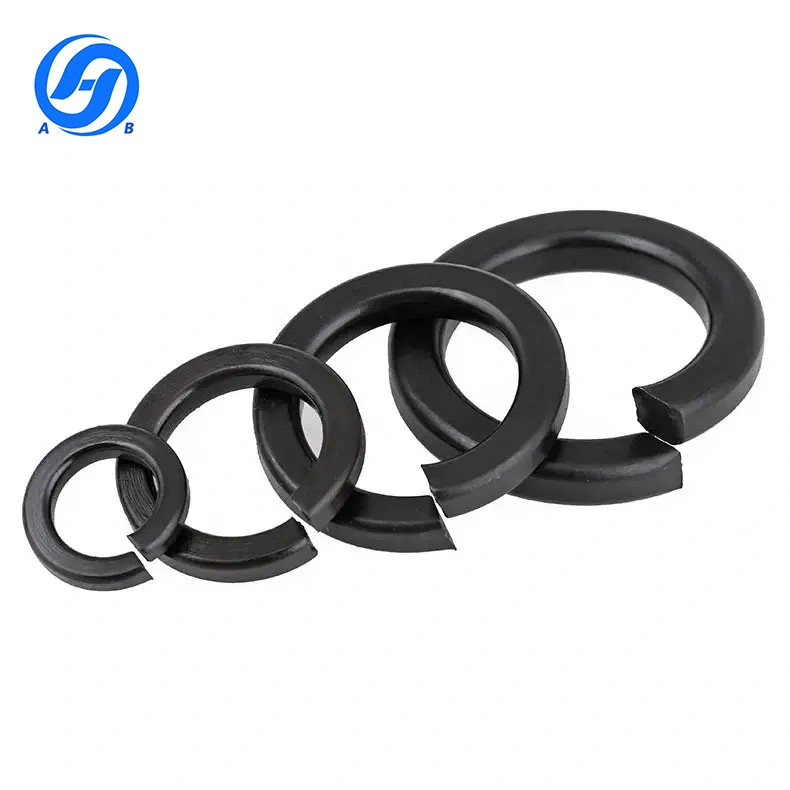 in Stock Good Price SS304 Anodized Countersunk Finishing Steel Black Oxide Aluminum Plastic Sleeve Galvanized Spring Washer