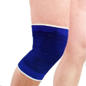 Outdoor Sport Blue Elastic Knee Support, Pullover Leg Sleeve