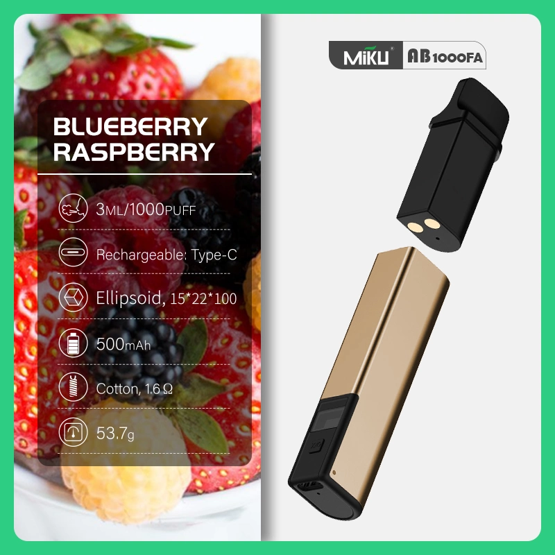 Promoted Known Miku Vape Excellent Products Branded and Customizable: 1000 Puffsab