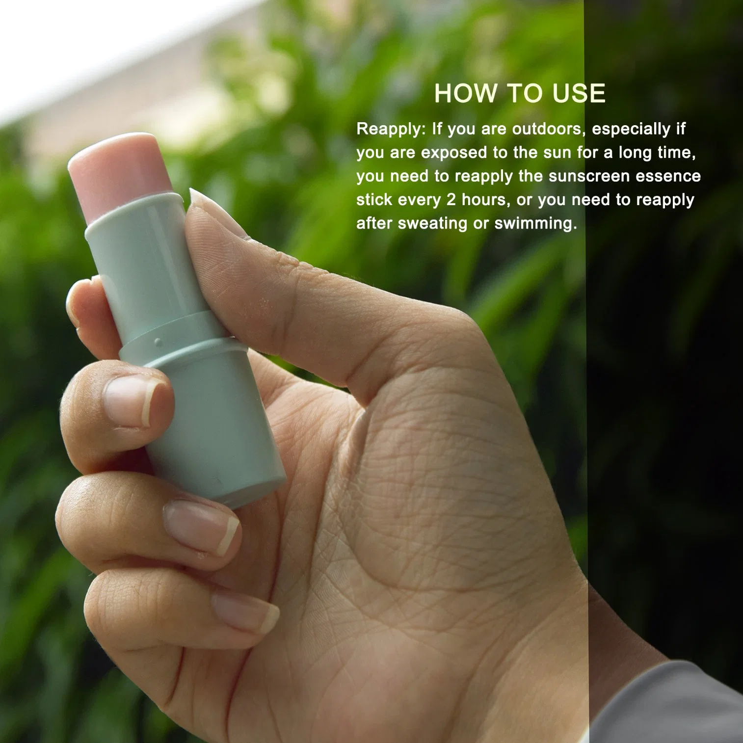 OEM Non-Greasy Face Serum Stick Glow Anti UV Sunscreen Balm