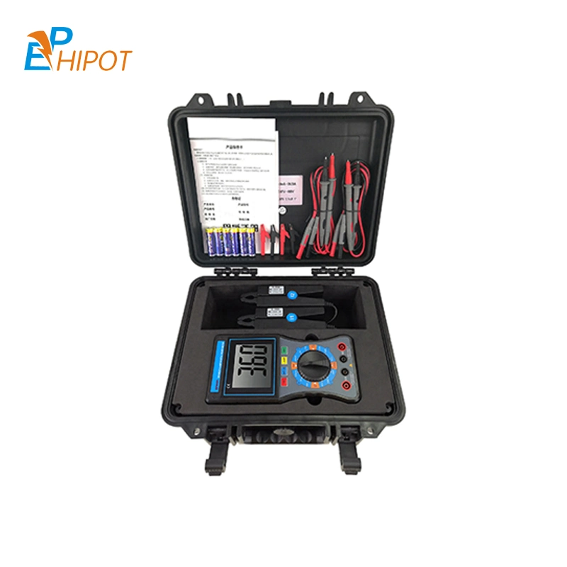 China Portable Dual Clamp Digital Phase Meter Ep8420