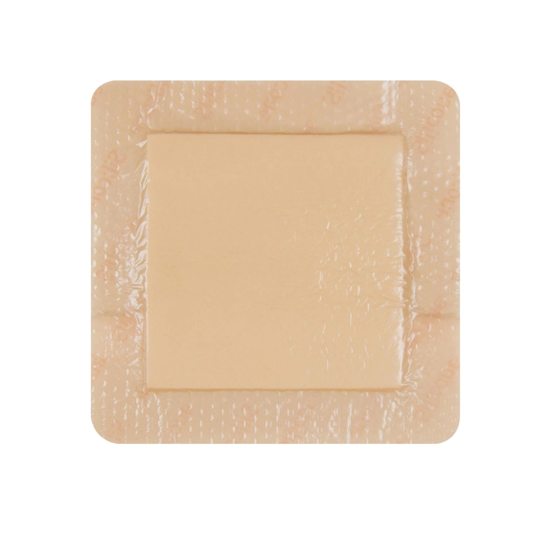 L'usage médical stérile jetable Bandage polyuréthane Pansement pansement mousse de silicone