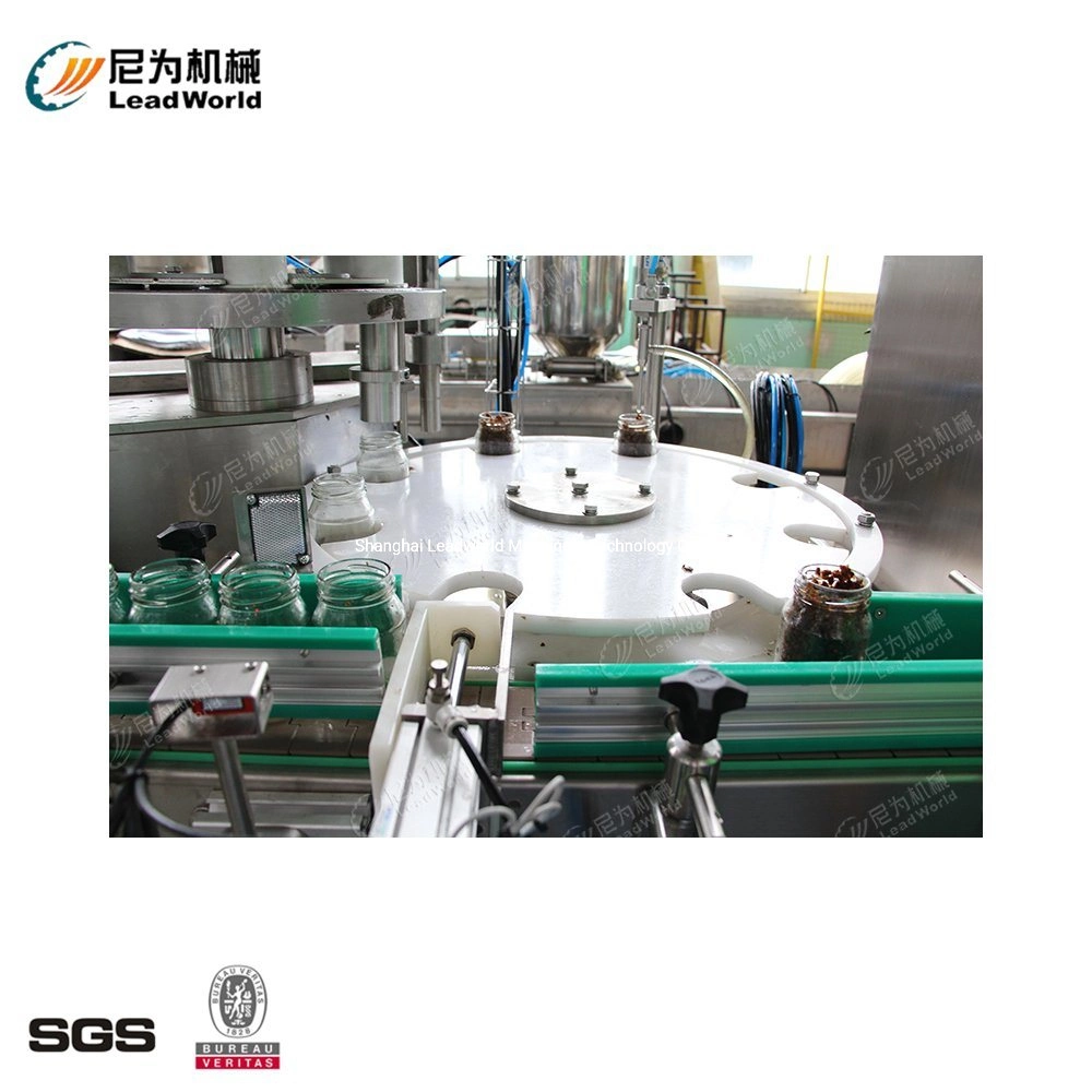 Pickle Jars Bottles Cans Filling Machine Capping Machine Labeling Machine Production Line