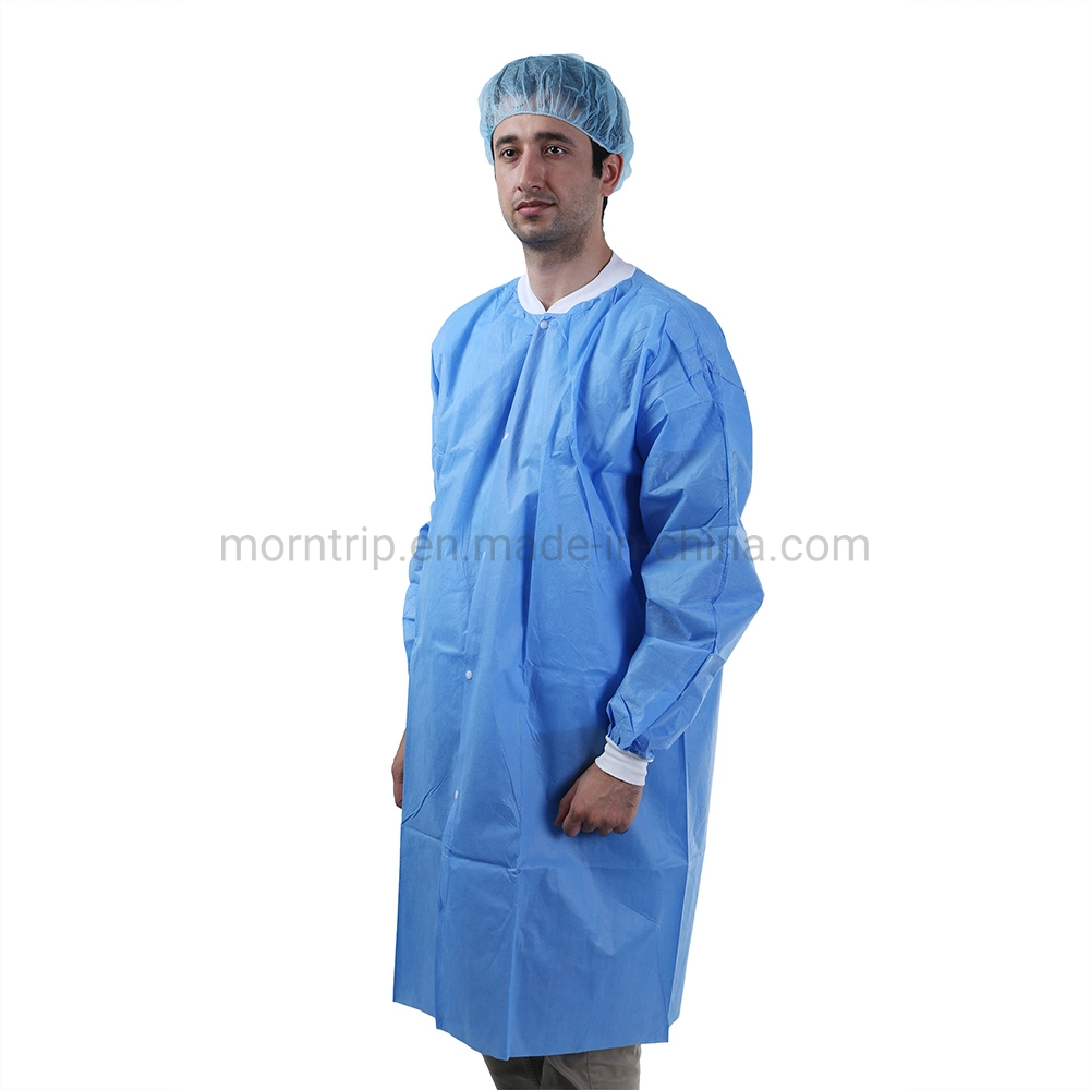 Light Weight Breathable Protective Disposable Medical Lab Coats