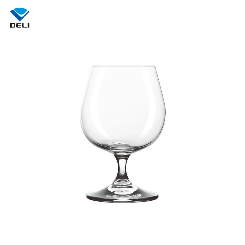 Customized Service 360ml Decoration Ball Huge Wine Glass Whisky Juice Old Style Clear Crystal Goblets