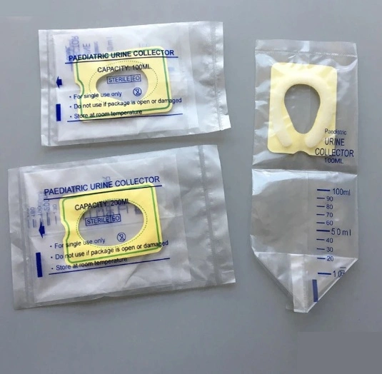 100ml/200ml Einweg sterile Kinder Urin Drainage Bag