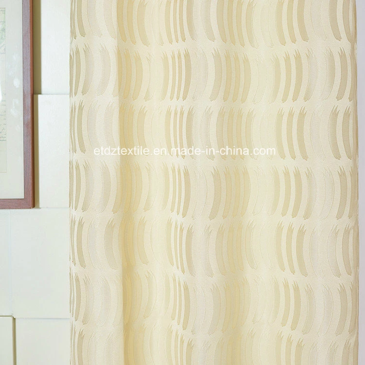 Canton Fair 100% Poly New Morden Polyester Soft Texile Window Curtain and Shower Curtain