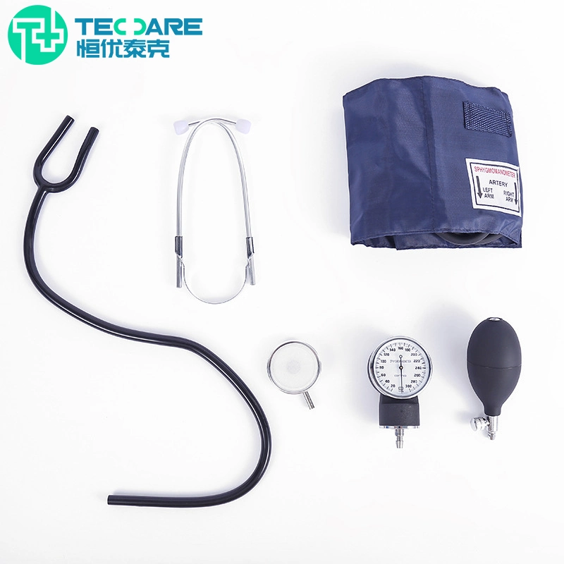 L'équipement médical de la commande anéroïde stéthoscope Sphygmomanomètre avec moniteur de pression sanguine