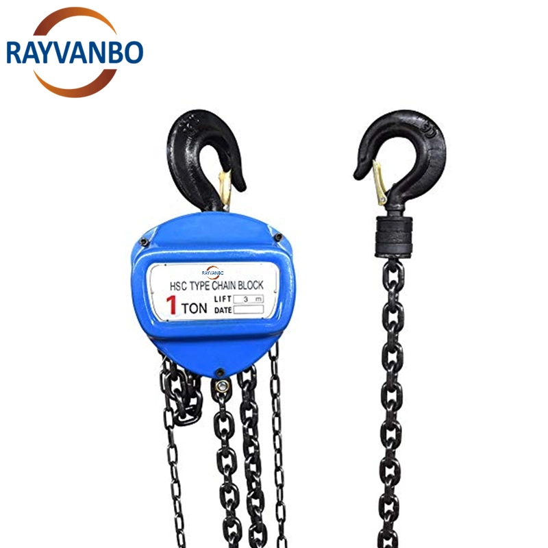 Manual Small Hand 0.5 Ton 1 Ton 2ton 3 Ton 5ton 10 Ton Manual Chain Hoist