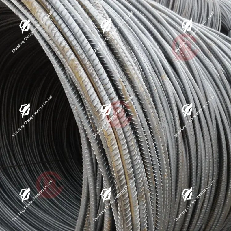 Wholesale/Supplier Hot Rolled Steel Wire Rod Gr. 60 Rebar Steel Deformed Steel Bar in Coil