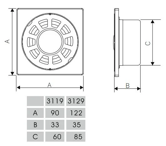 Pd-3119/3129 Bathroom Accessories Stainless Steel Floor Drain