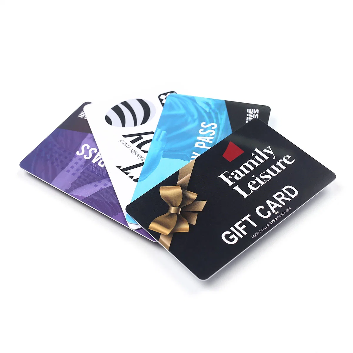 Visa crédit Vente en gros carte de crédit Jeux plastique lecteur nettoyage Carte de crédit RFID Smart ID prépayée