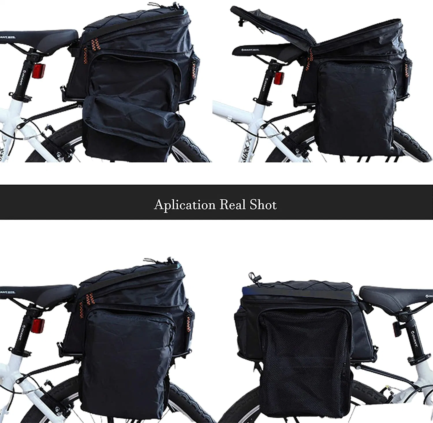 Bike Bag; Cargo Bag; Bike Rack Bicycle Rear Carrier Bag