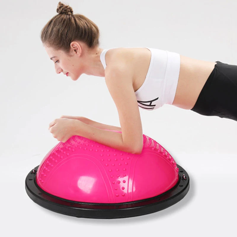 Yugland Yoga Pilates Home Fitness Exercise Speed Balance Ball Hemisphere