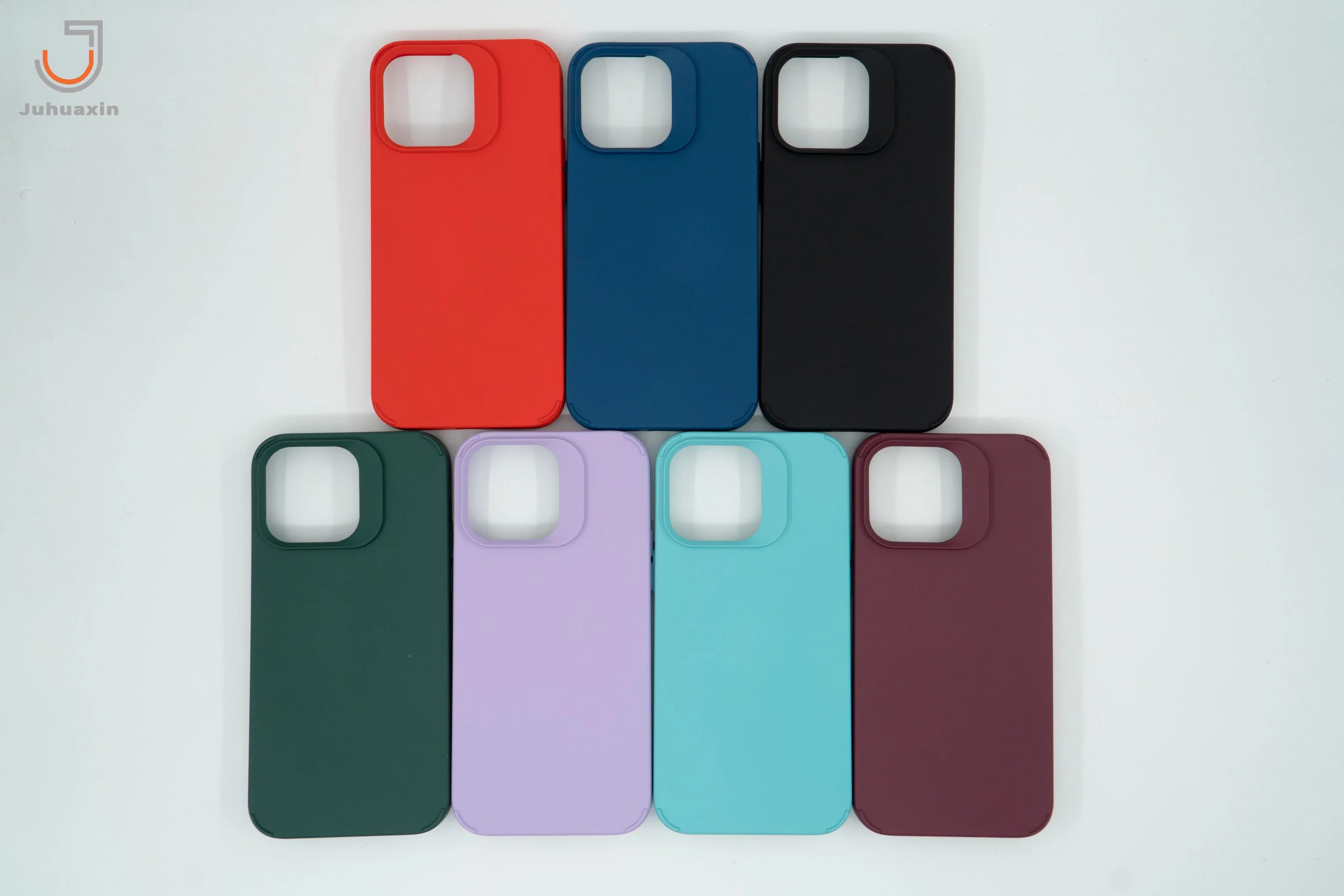 Wholesale/Supplier Soft Liquid Silicone Shockproof Mobile Phone Case Cover for iPhone 15 14 13 12 PRO Max