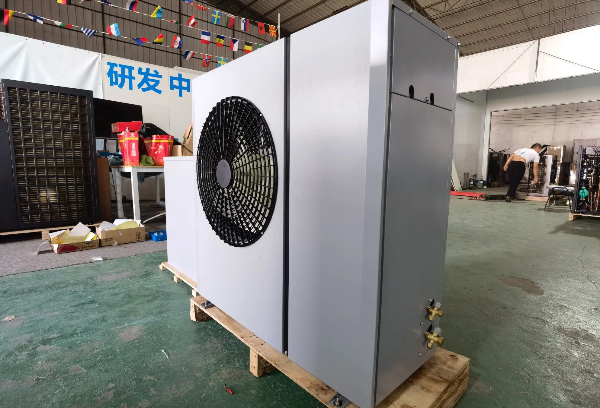 R410A/R32 Air Source Heat Pump Save Energy 3p Energy Efficiency Air to Water Heater